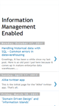 Mobile Screenshot of information-management-enabled.blogspot.com