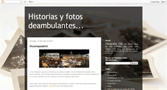 Desktop Screenshot of historiasambulantes.blogspot.com