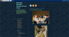 Desktop Screenshot of marriagebuildersclass.blogspot.com