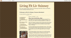 Desktop Screenshot of livfitlivsxinney.blogspot.com