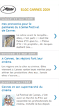 Mobile Screenshot of cannes2009.blogspot.com