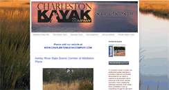Desktop Screenshot of charlestonkayakcompany.blogspot.com