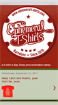 Mobile Screenshot of ephemeral-t-shirts.blogspot.com