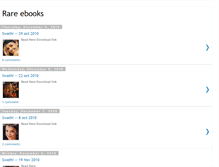 Tablet Screenshot of new-rare-e-books.blogspot.com