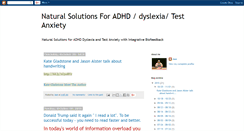 Desktop Screenshot of naturaladhd.blogspot.com