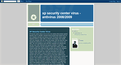 Desktop Screenshot of antivirus2008-2009.blogspot.com