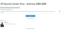 Tablet Screenshot of antivirus2008-2009.blogspot.com