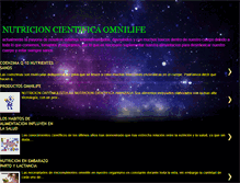 Tablet Screenshot of nutricioncientificaomnilife.blogspot.com