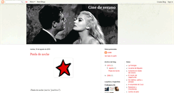 Desktop Screenshot of cinedeverano.blogspot.com