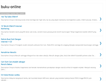 Tablet Screenshot of buku-online.blogspot.com