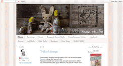 Desktop Screenshot of littleartycraftycrow.blogspot.com