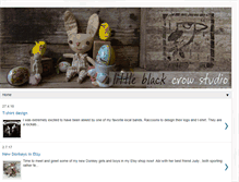 Tablet Screenshot of littleartycraftycrow.blogspot.com