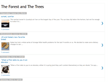 Tablet Screenshot of forestandtrees-finland.blogspot.com
