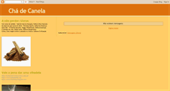 Desktop Screenshot of chadecanela.blogspot.com