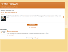 Tablet Screenshot of ortesisdenisbrown.blogspot.com