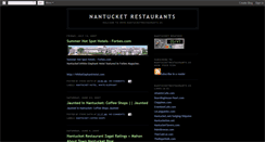 Desktop Screenshot of nantucketrestaurants.blogspot.com