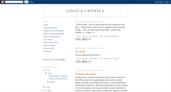 Desktop Screenshot of cronicalogica.blogspot.com