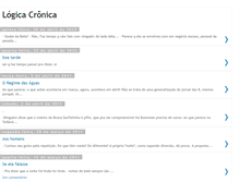 Tablet Screenshot of cronicalogica.blogspot.com