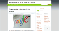 Desktop Screenshot of cursocienciastic.blogspot.com