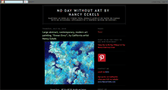 Desktop Screenshot of nancyeckels.blogspot.com