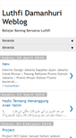 Mobile Screenshot of luthfi-damanhuri.blogspot.com