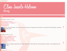 Tablet Screenshot of elinajuusolahalonen.blogspot.com