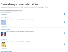 Tablet Screenshot of fonoudelmar.blogspot.com