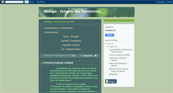 Desktop Screenshot of biologyexpress.blogspot.com