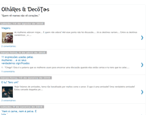 Tablet Screenshot of olharesedecotes.blogspot.com