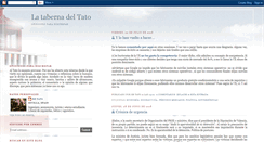 Desktop Screenshot of latabernadeltato.blogspot.com