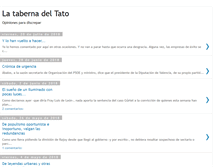 Tablet Screenshot of latabernadeltato.blogspot.com