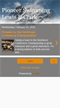 Mobile Screenshot of pioneerswimming.blogspot.com