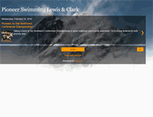 Tablet Screenshot of pioneerswimming.blogspot.com