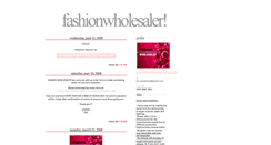 Desktop Screenshot of fashion-wholesaler.blogspot.com