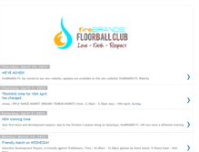 Tablet Screenshot of fieryfloorballers.blogspot.com