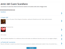 Tablet Screenshot of amicidelcuorescandiano.blogspot.com