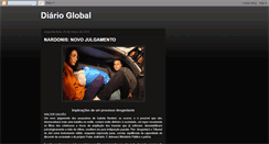 Desktop Screenshot of diarioglobalwg.blogspot.com