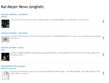 Tablet Screenshot of kai-meyer-english-news.blogspot.com