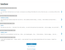 Tablet Screenshot of beebeeland.blogspot.com