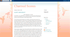 Desktop Screenshot of charmedscones.blogspot.com