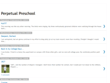 Tablet Screenshot of perpetualpreschool.blogspot.com