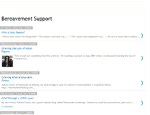 Tablet Screenshot of dianasgriefsupport.blogspot.com