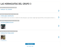 Tablet Screenshot of hormiguitas2.blogspot.com