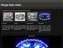 Tablet Screenshot of harga-batu-intan.blogspot.com