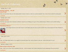 Tablet Screenshot of hadlockhideaway.blogspot.com