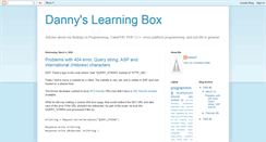 Desktop Screenshot of knowledgebox.blogspot.com