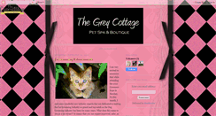 Desktop Screenshot of greycottagepetspa.blogspot.com