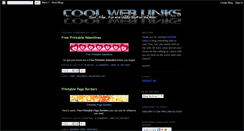 Desktop Screenshot of cool-web-links.blogspot.com