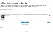 Tablet Screenshot of aplaceintheauvergnepart2.blogspot.com