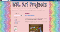 Desktop Screenshot of eslartprojects.blogspot.com